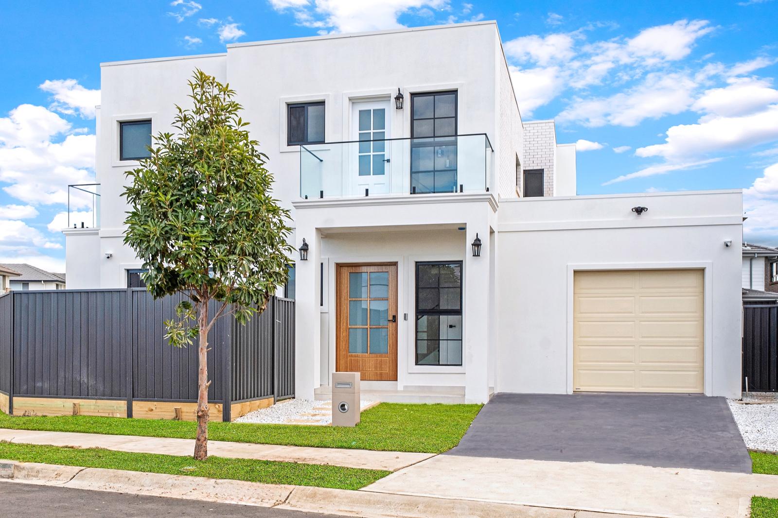Beautiful modern two-story home built by Green Hills Building & Construction